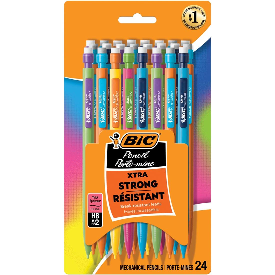 Package of 24 BiC 0.9mm Mechanical Pencils