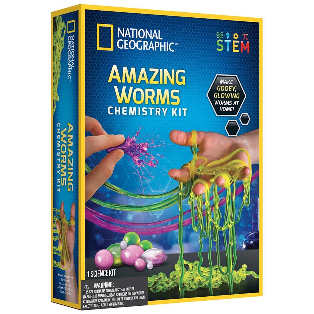 National Geographic Amazing Worms Chemistry Kit