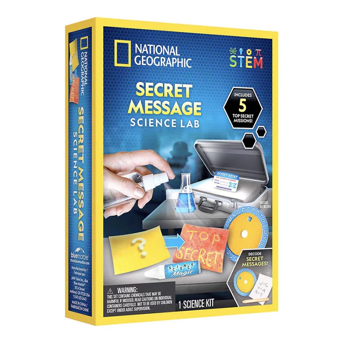 Secret Message Science Lab by National Geographic