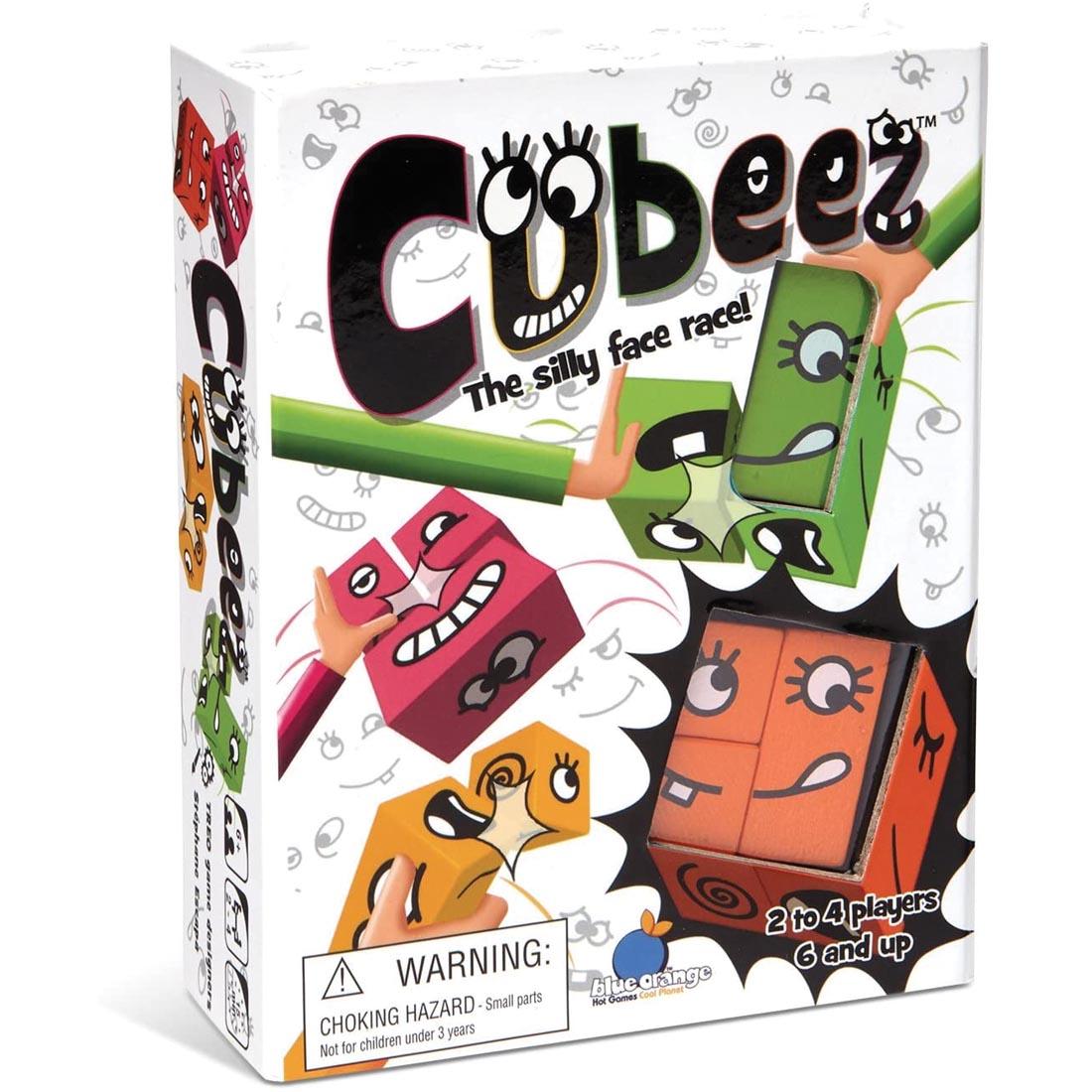 Cubeez: The Silly Face Race Game By Blue Orange Games