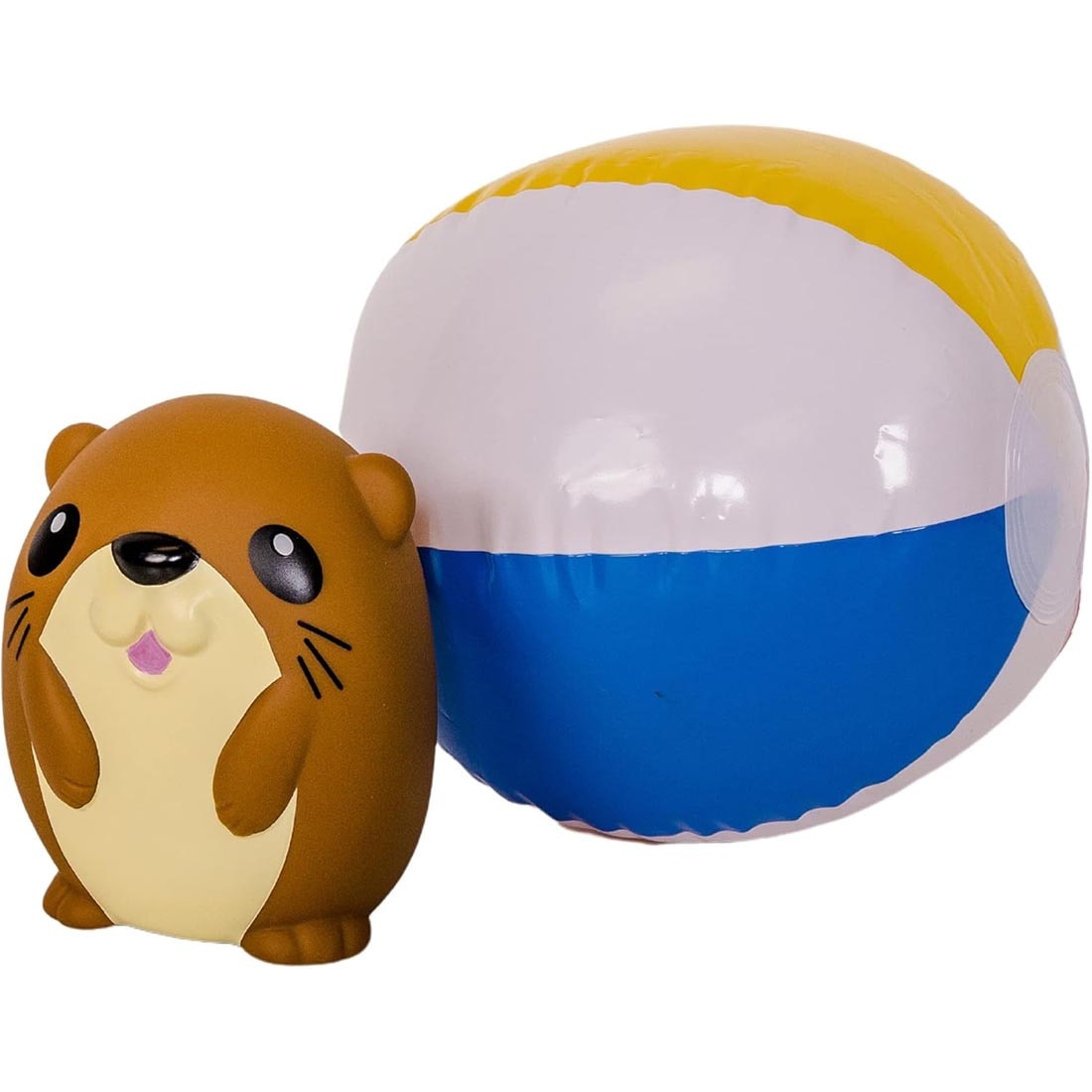 Olie the otter and the ball from the Pass The Ball With Olie Hot Potato Game