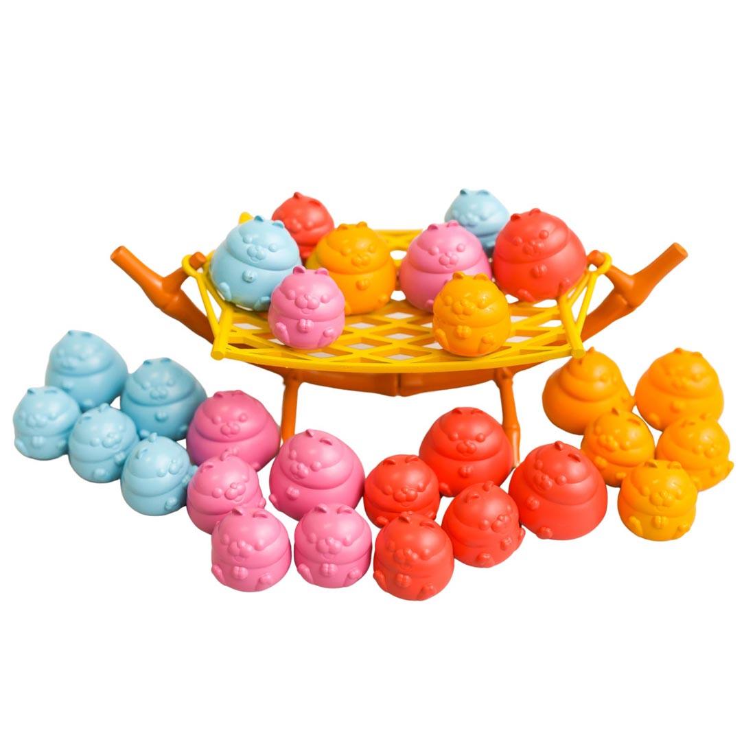 pieces of the Hamster Hammock Game