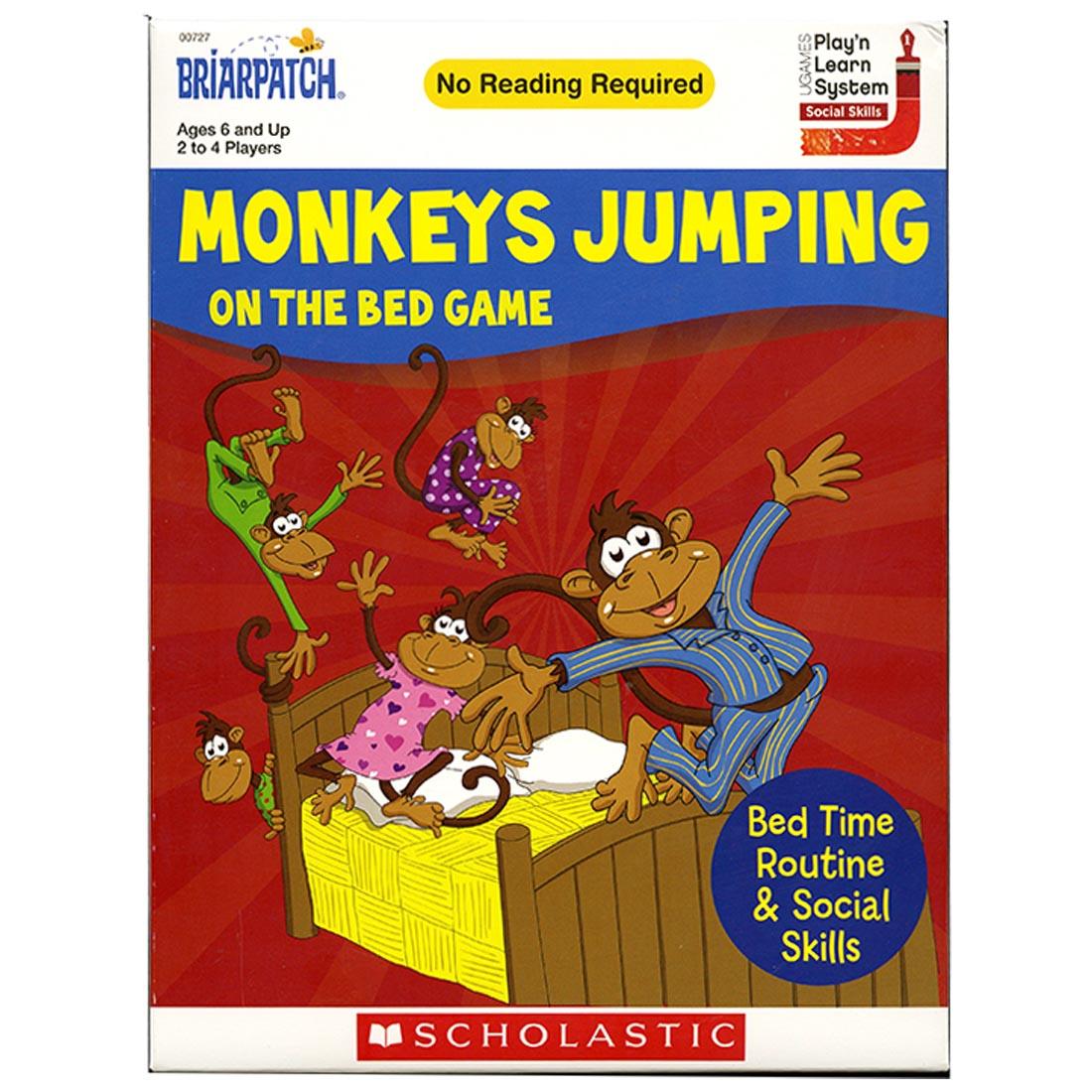 Briarpatch Monkeys Jumping On The Bed Game Box