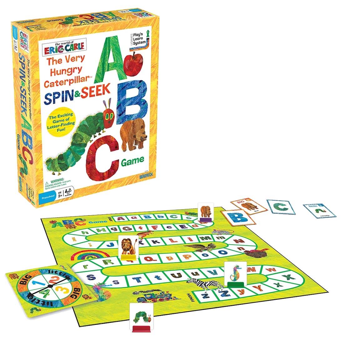 The Very Hungry Caterpillar Spin & Seek ABC Game