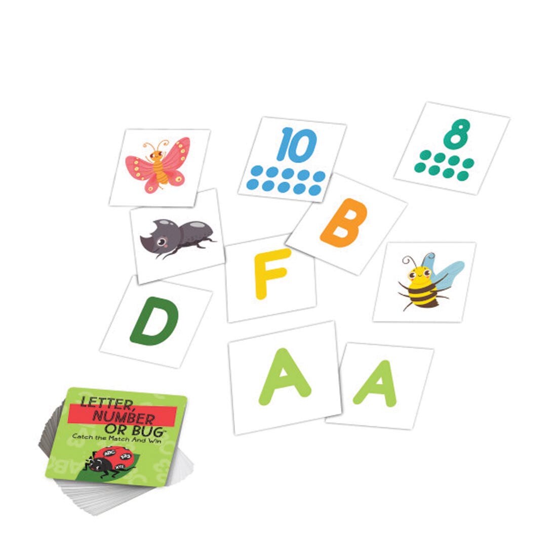 cards from the Letter, Number or Bug Game By Briarpatch