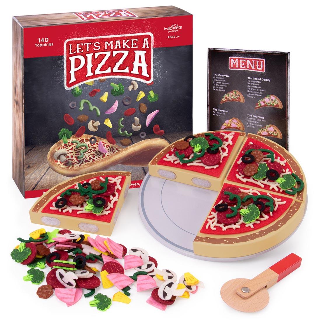 Pizza Play Food Shown outside of box