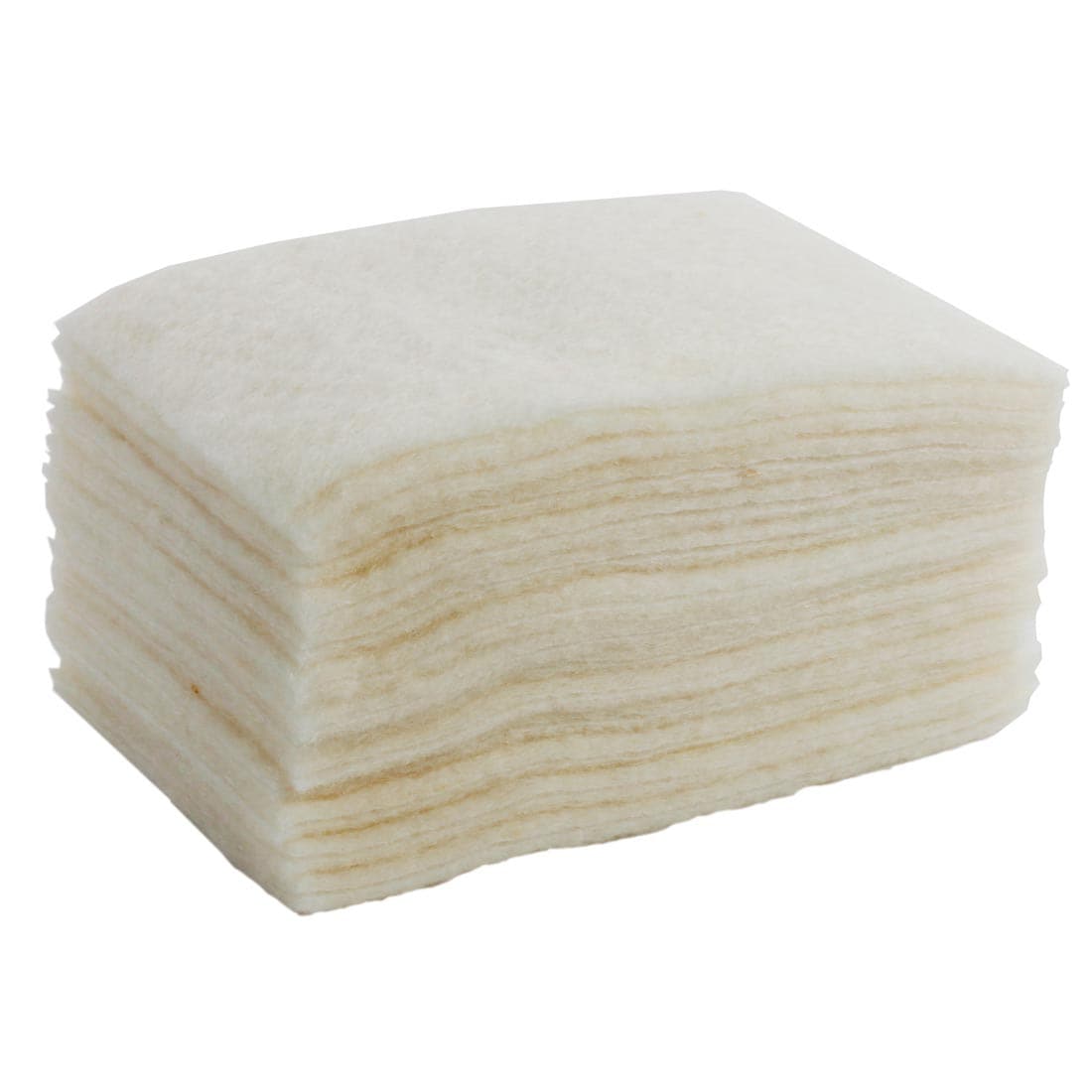 stack of Wool Pre-Felt Mini Canvases