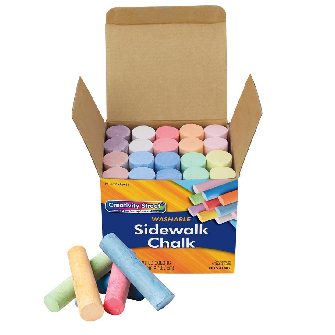 creativity street colored sidewalk chalk sticks