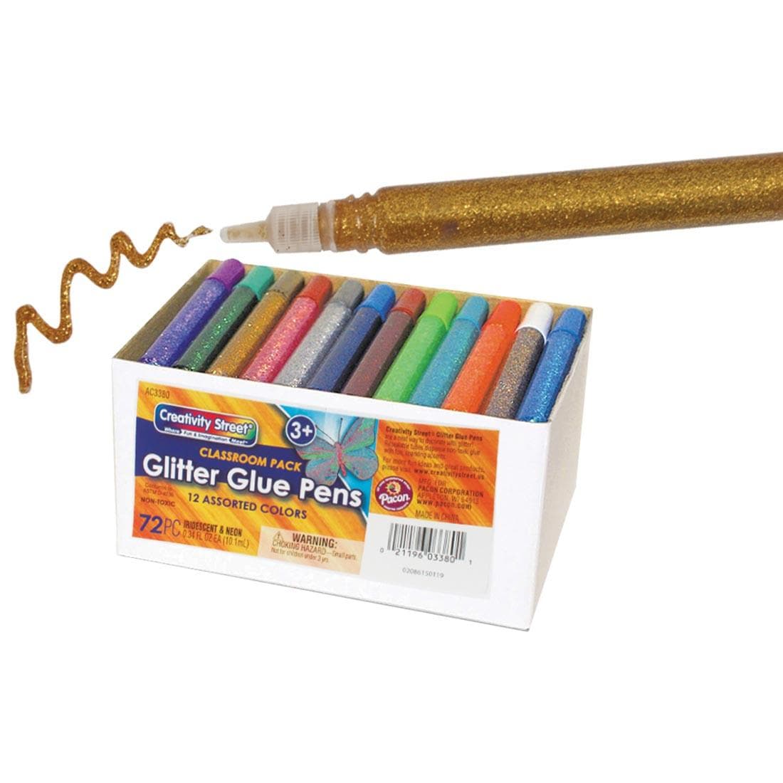 Creativity Street Glitter Glue Pen Class Pack