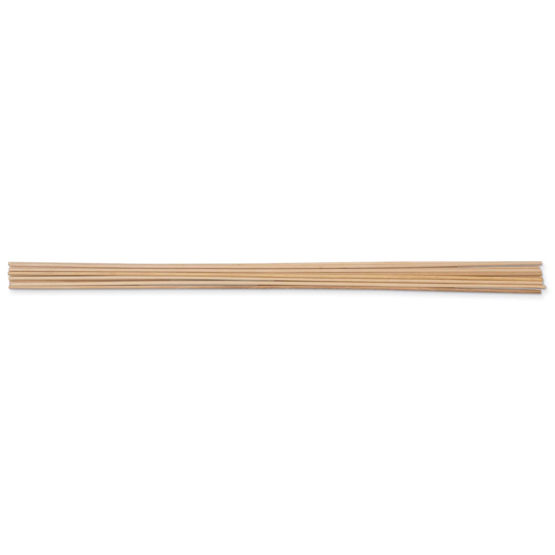 Creativity Street 36" long by 1/4" Diameter natural Wooden Dowels, 12-count