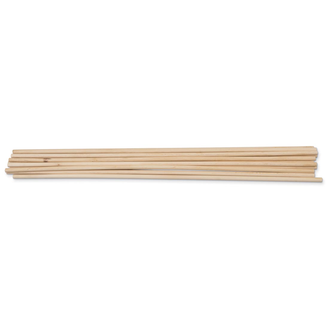 Creativity Street 36" long by 1/2" Diameter natural Wooden Dowels, 12-count