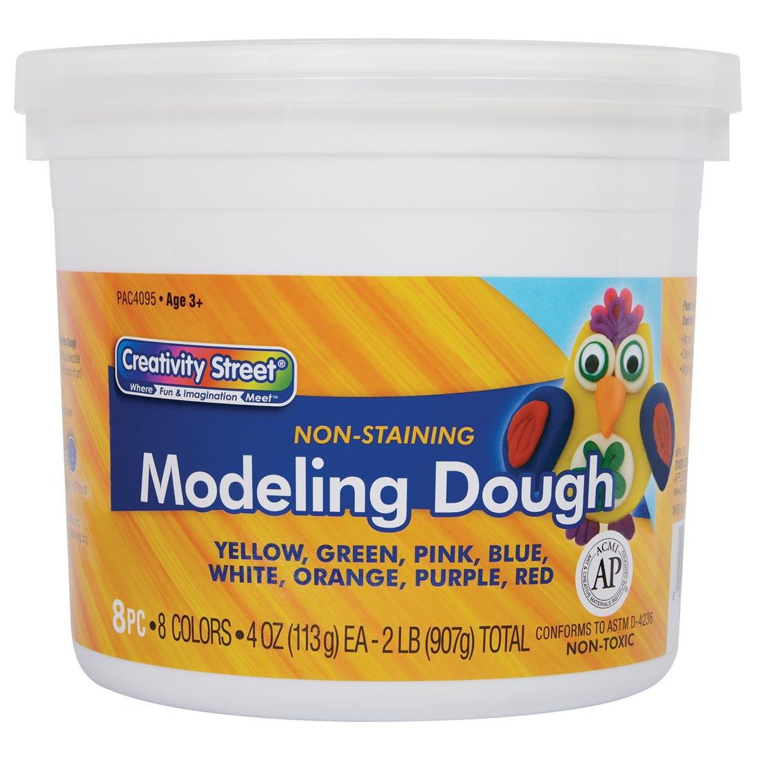 bucket of Creativity Street assorted color modeling dough
