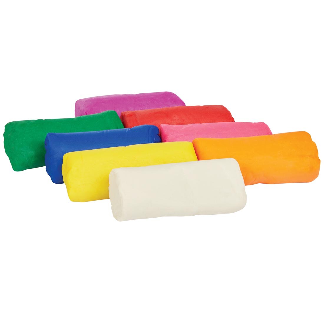 8 logs of Creativity Street modeling dough in different colors