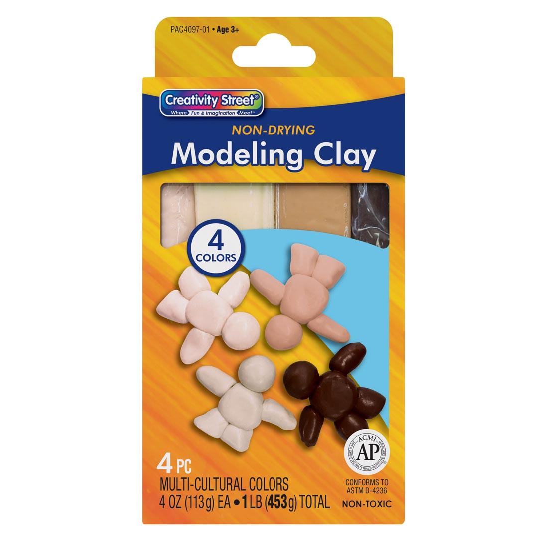 Package of Multicultural Creativity Street Modeling Clay