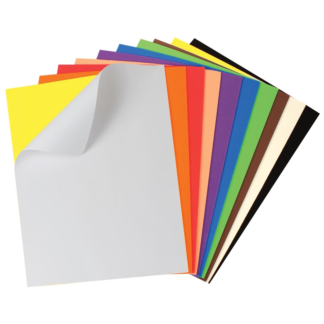 Creativity Street 9x12" WonderFoam Peel & Stick Sheets in assorted colors