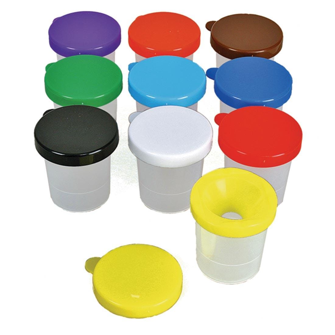 No-Spill Paint Cups