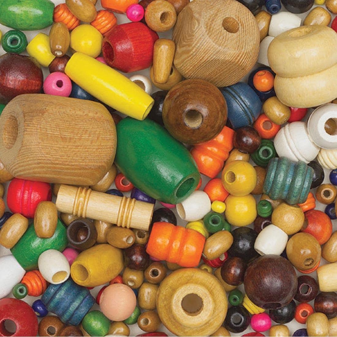 Assorted Wood Beads