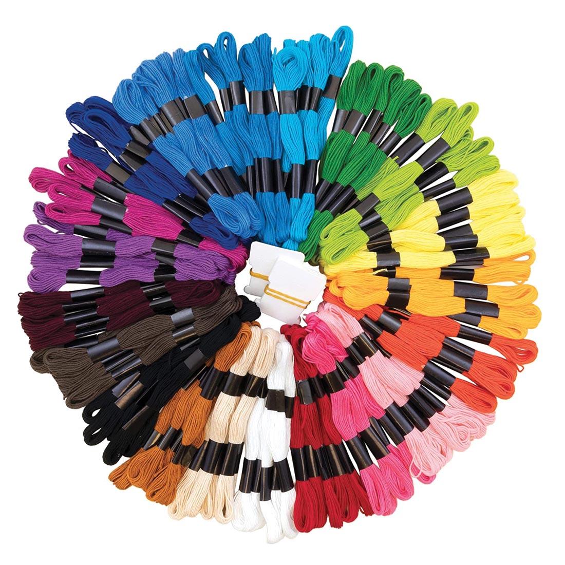 Creativity Street 20-Color Embroidery Thread Assortment