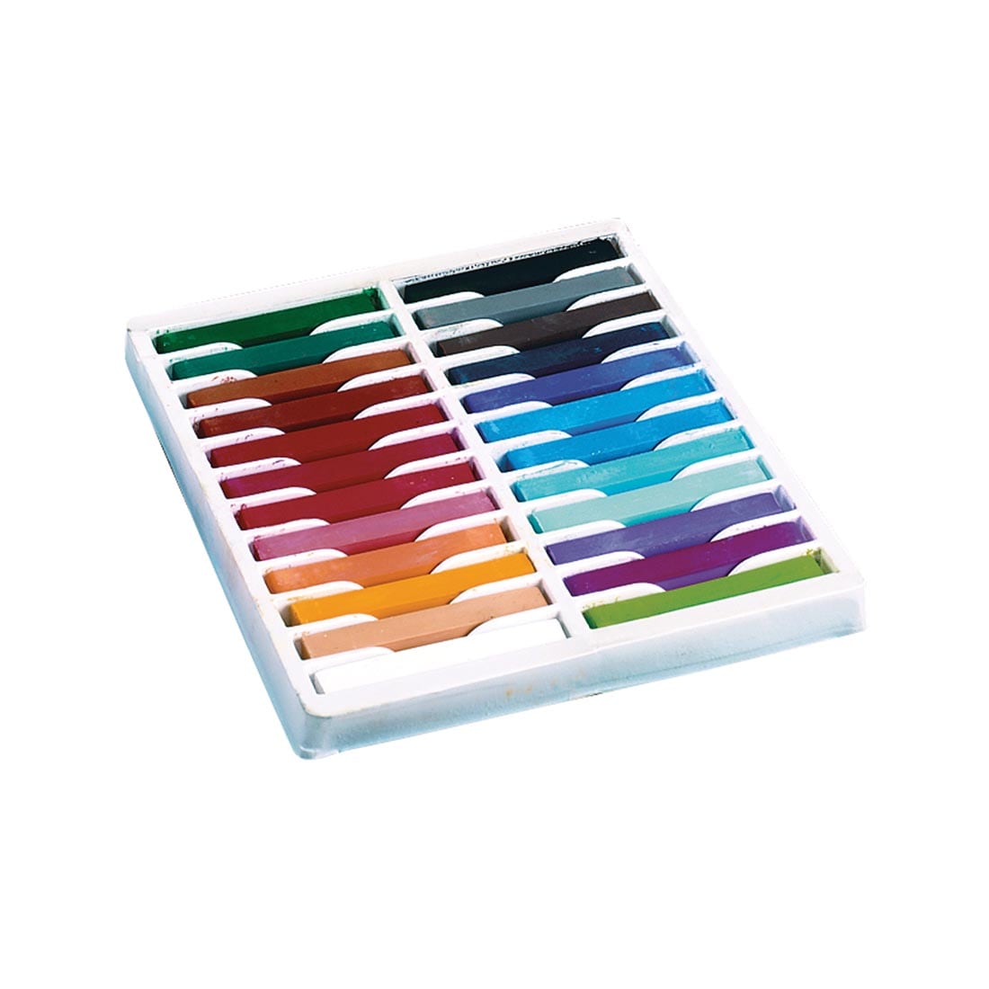 Creativity Street Square Artist Pastels 24-Color Set