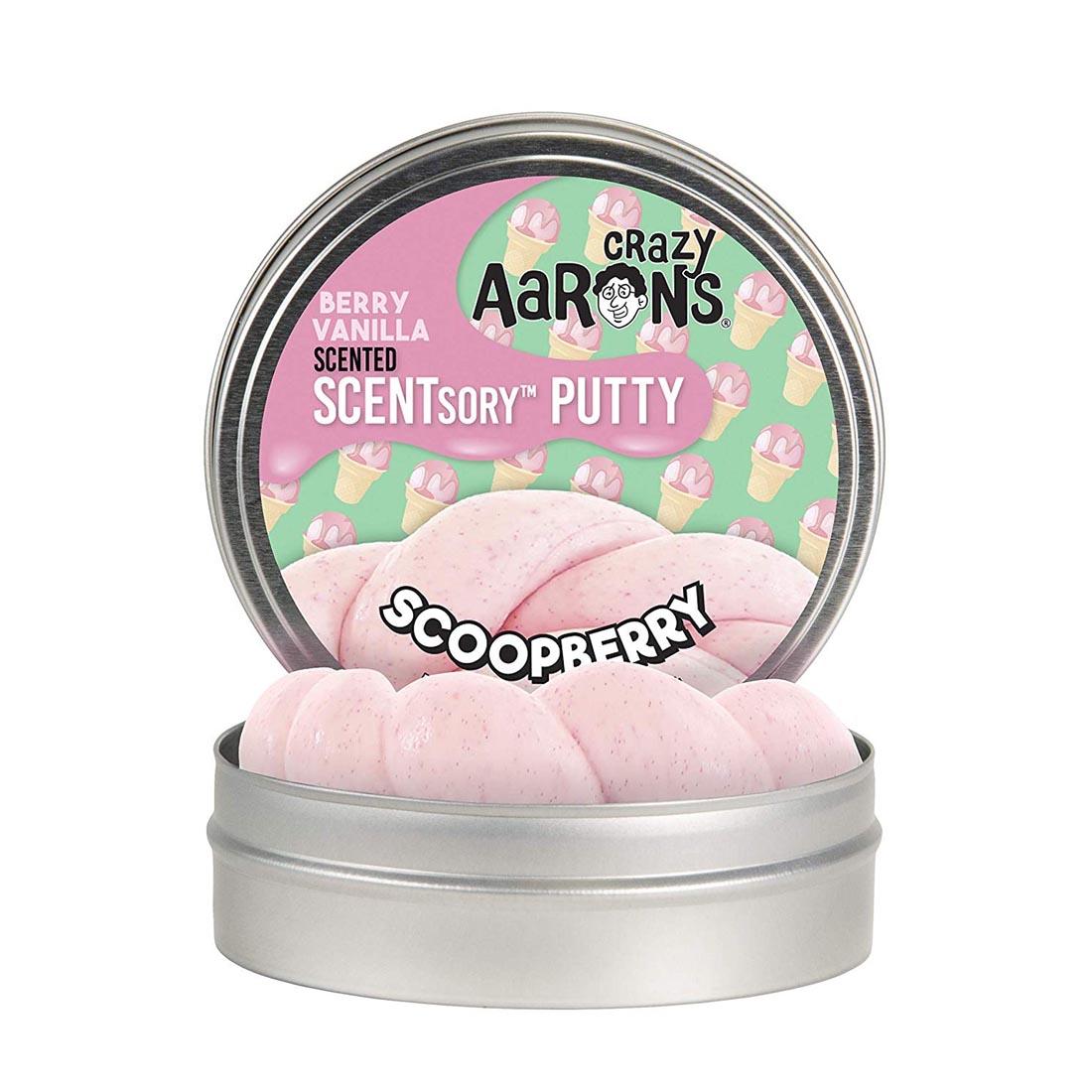 Large Tin of Pink Thinking Putty