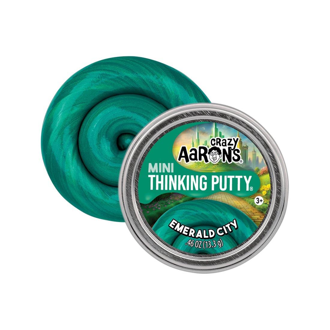 Emerald City Mini Thinking Putty By Crazy Aaron