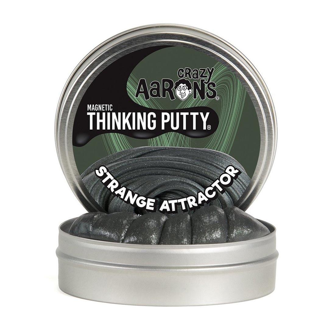 Large Tin of Black Thinking Putty