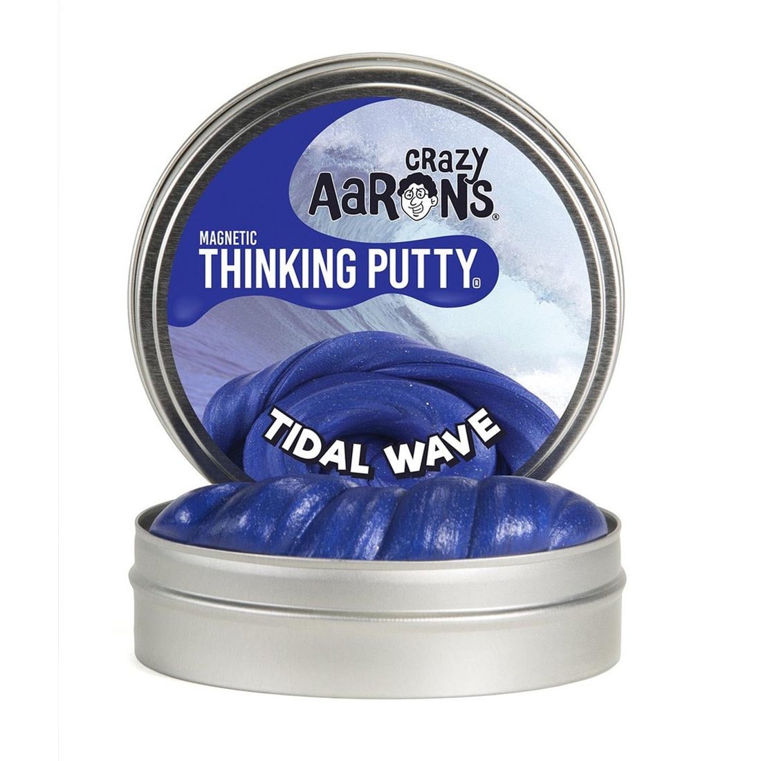 Large Tin of Blue Thinking Putty