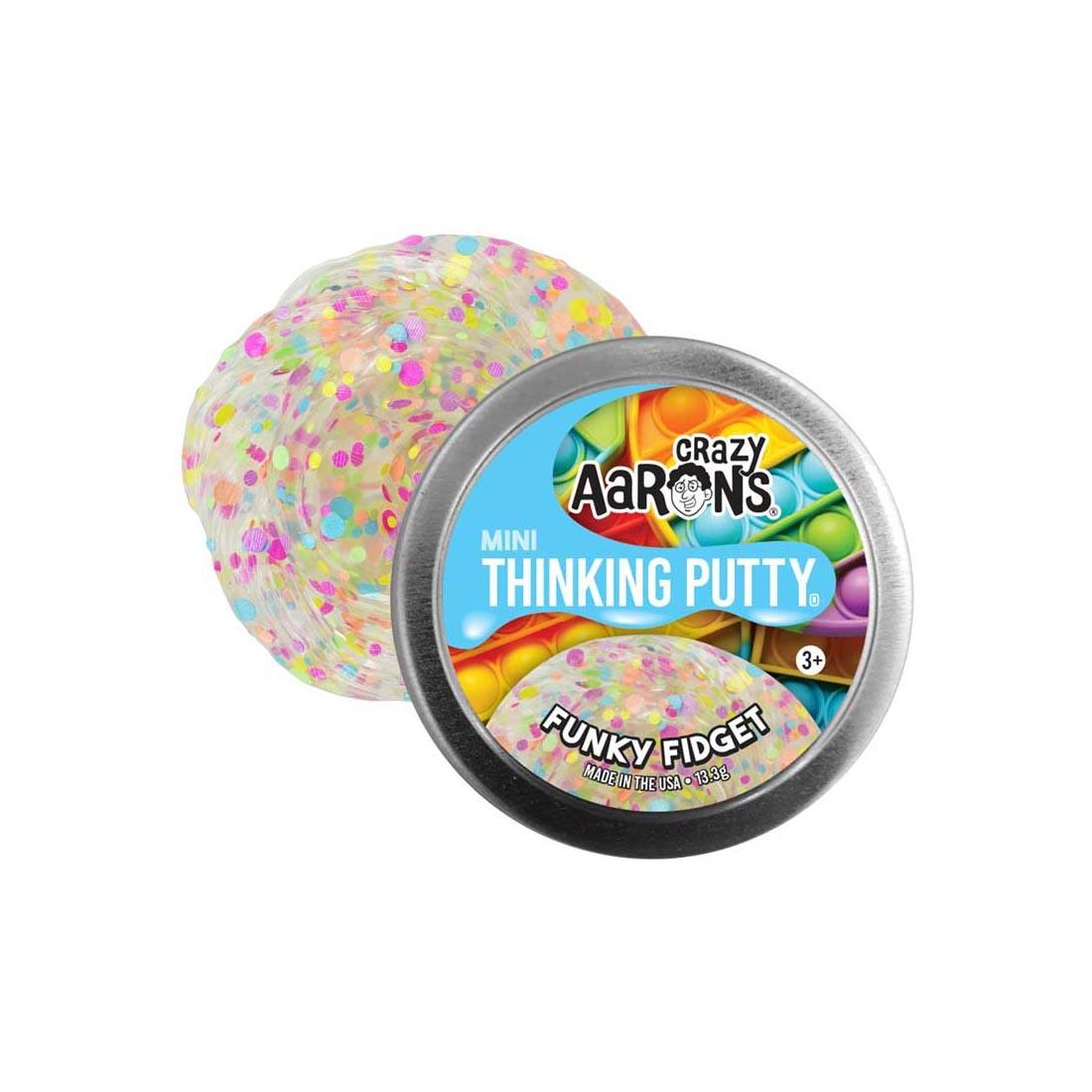 Funky Fidget Mini Thinking Putty with tin