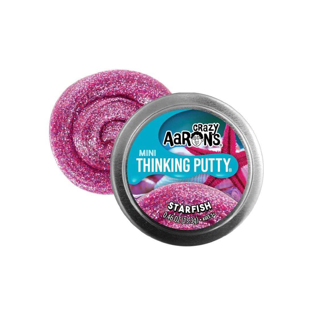 Starfish Mini Thinking Putty by Crazy Aaron