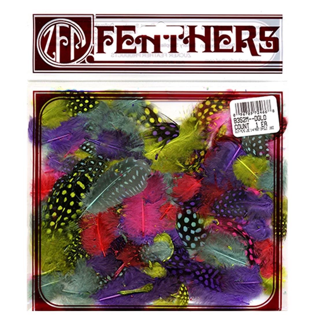Zucker Guinea Plumage Vibrant Feather Mix