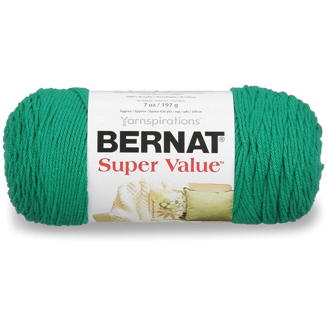 Kelly Green Skein of Yarn