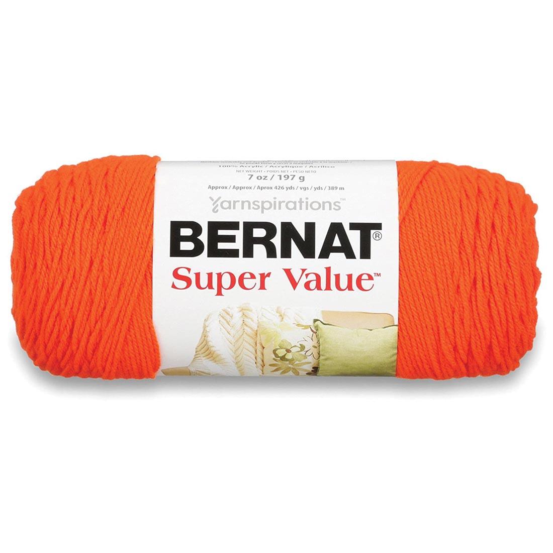 Carrot Orange Skein of Yarn