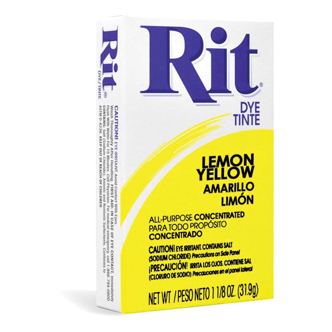 Box of Lemon Yellow Rit Dye