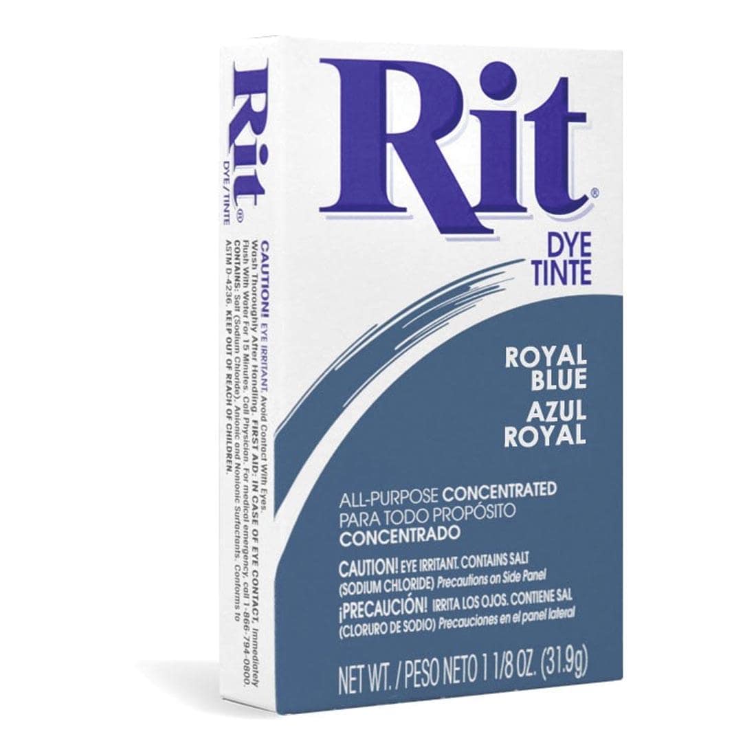 Box of Royal Blue Rit Dye