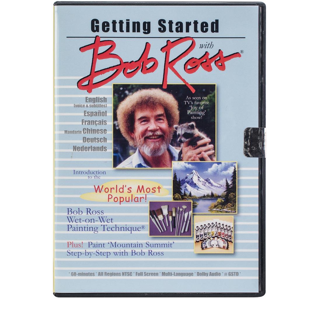 Getting Started With Bob Ross DVD