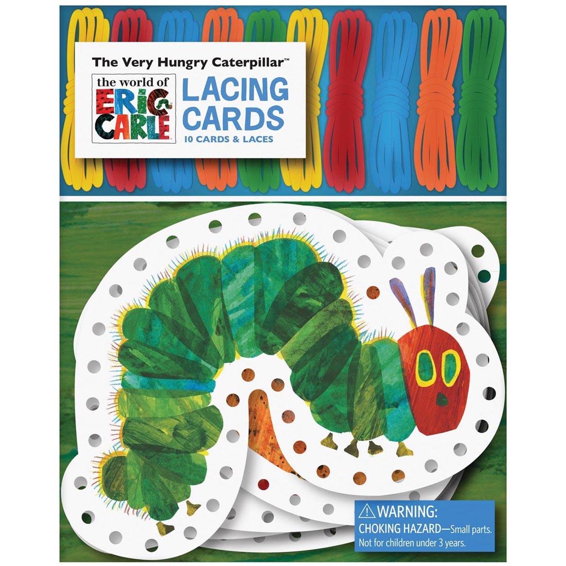 package of The Very Hungry Caterpillar Lacing Cards