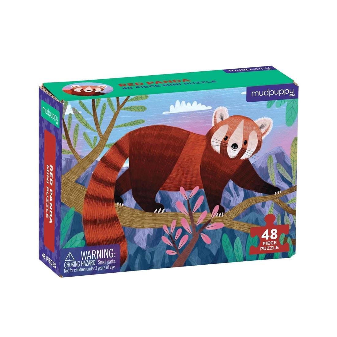 Red Panda 48-Piece Mini Puzzle