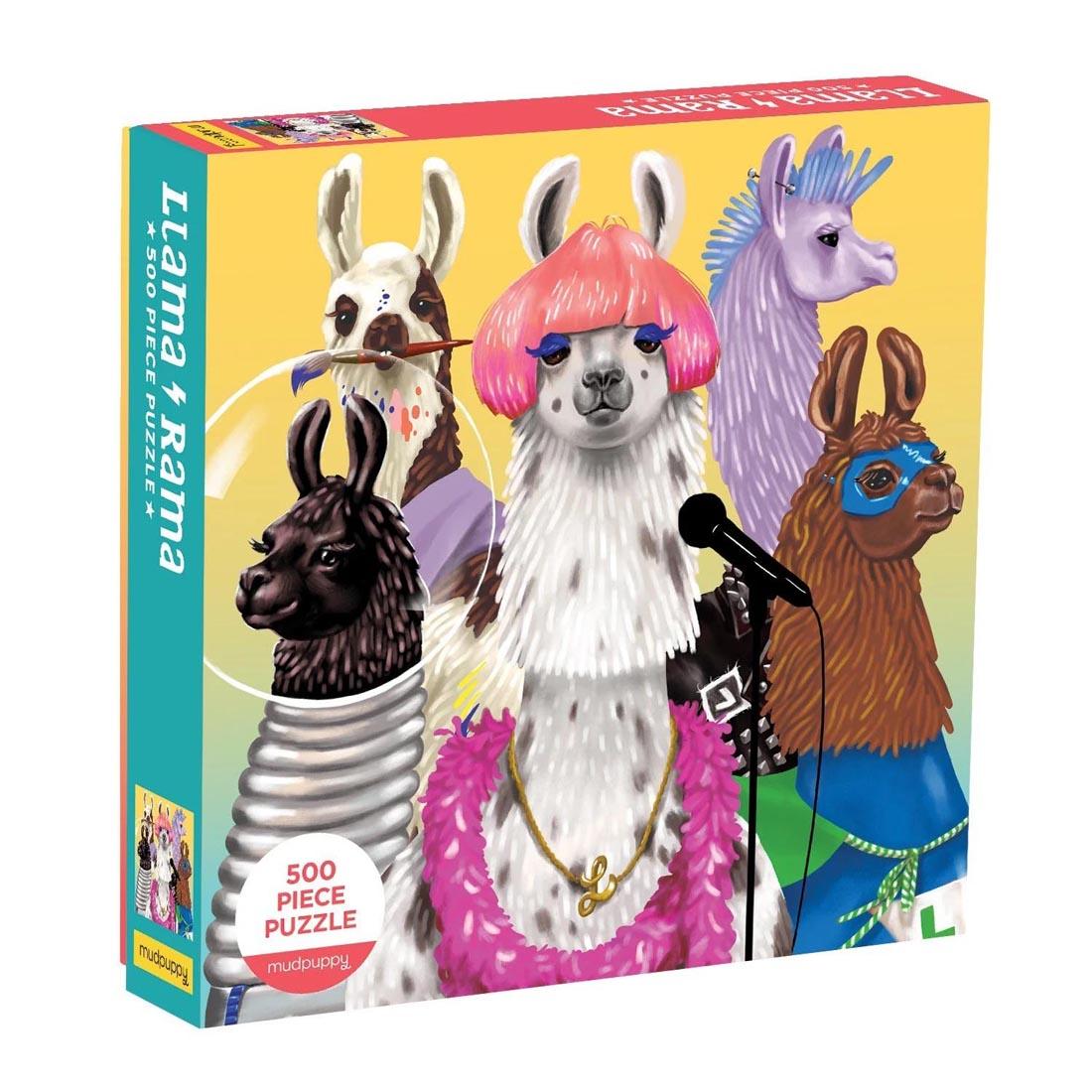 Llama Rama 500-Piece Puzzle