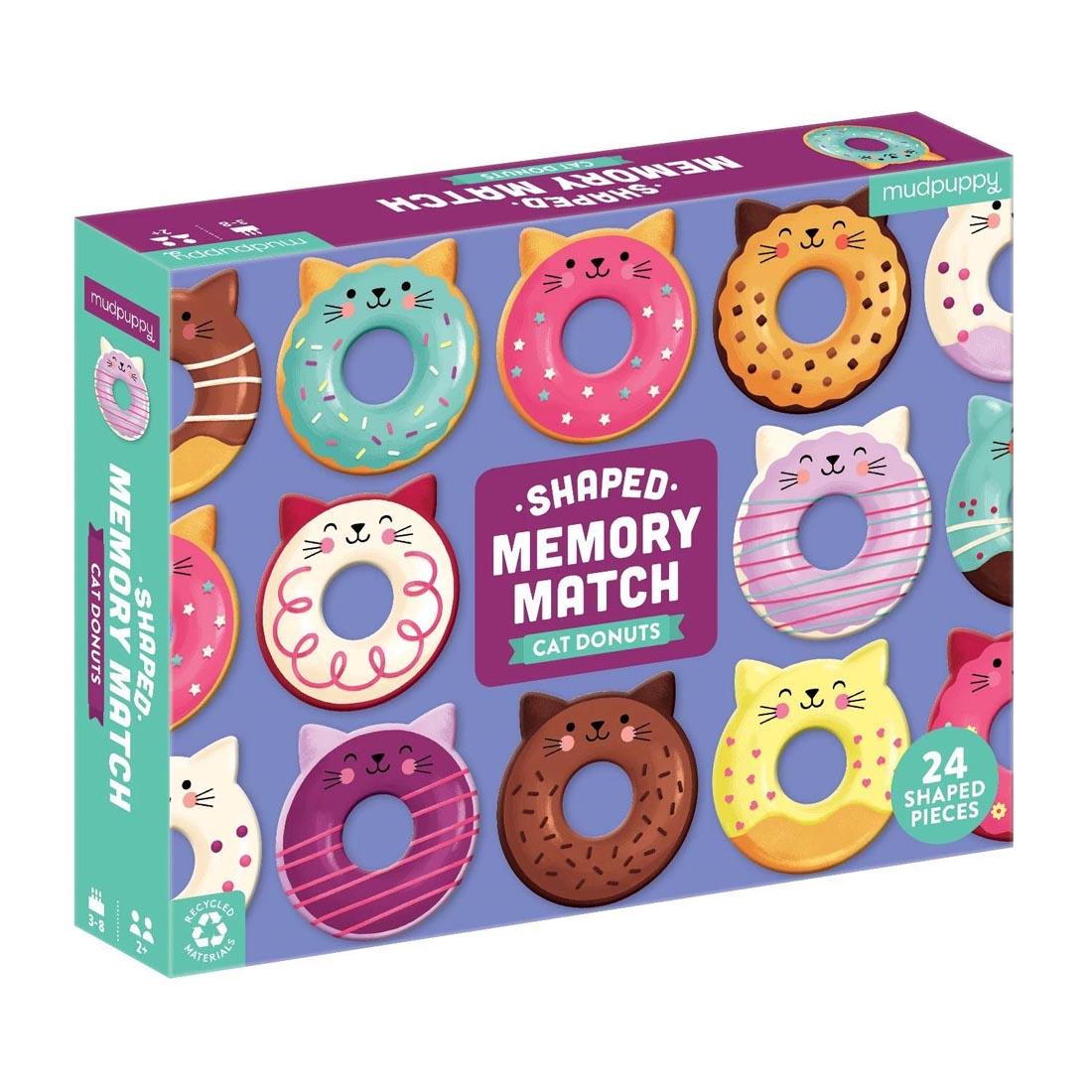 Donut-Shaped Cats Memory Matching Game