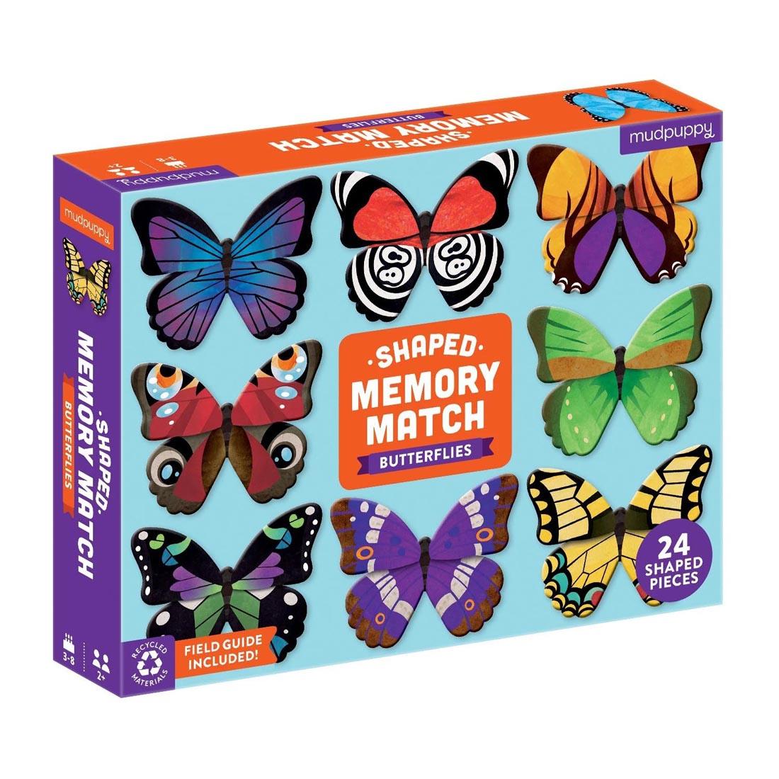 Butterflies Shaped Memory Match Game