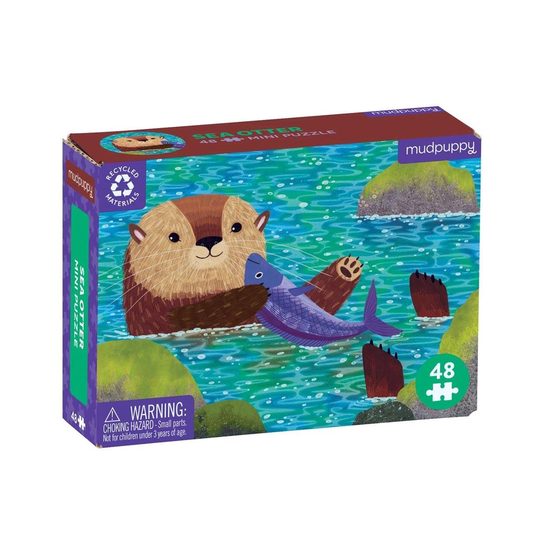 Sea Otter 48-Piece Mini Puzzle