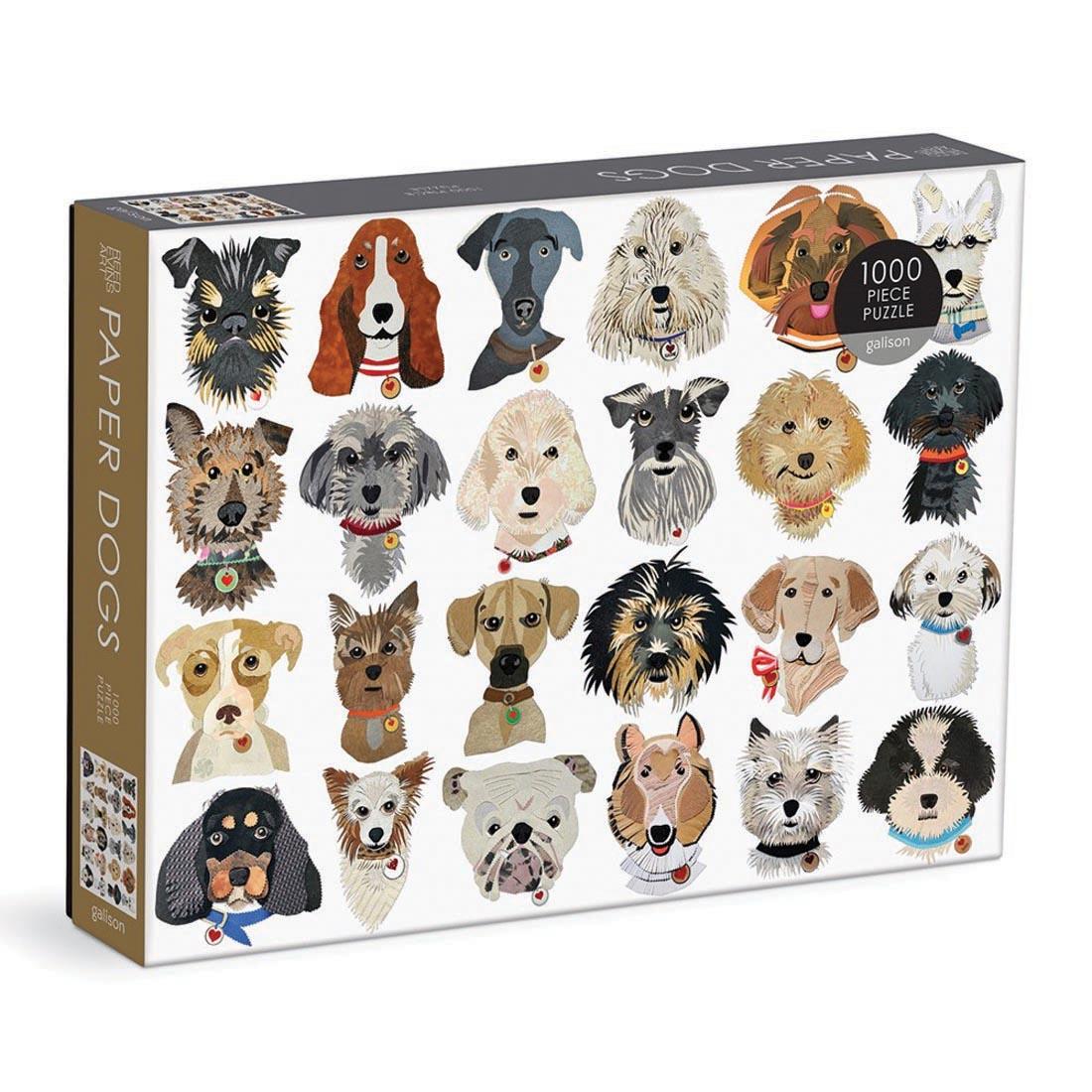 box for Paper Dogs 1000-Piece Puzzle