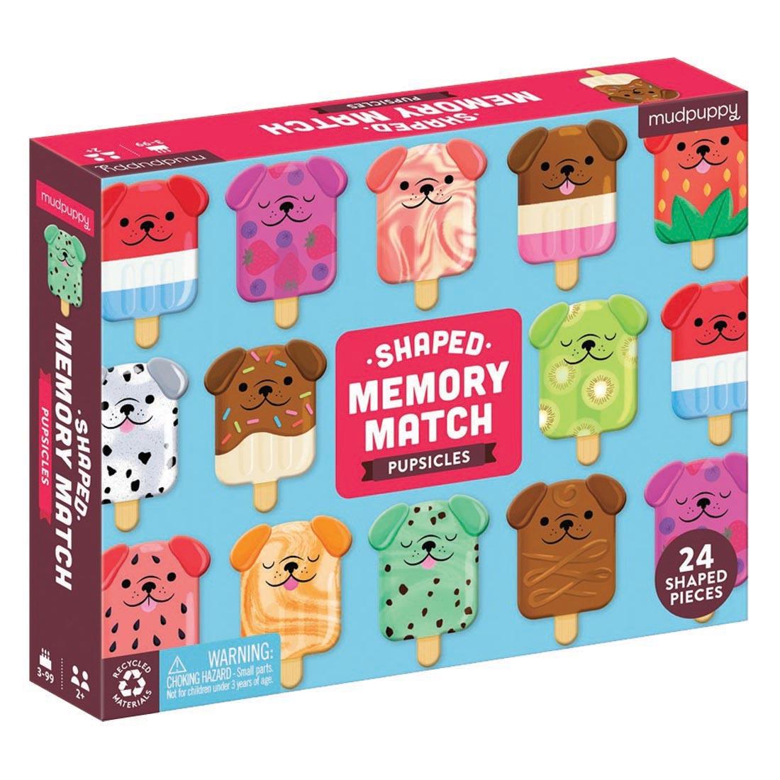 box for Pupsicles Memory Match Game