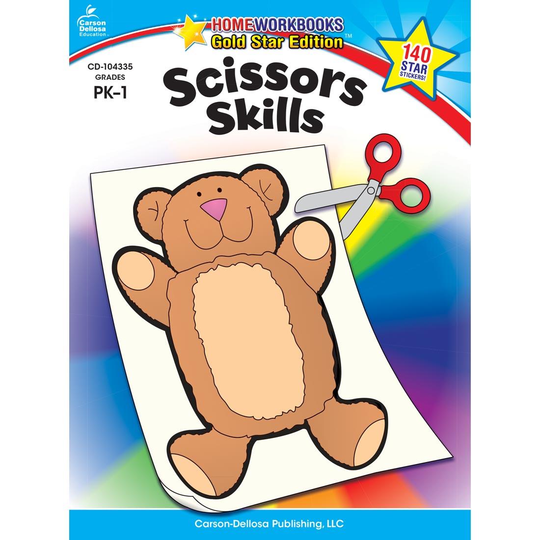 Scissors Skills Home Workbook By Carson Dellosa