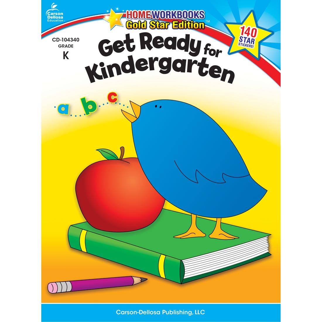 Get Ready For Kindergarten Home Workbook By Carson Dellosa
