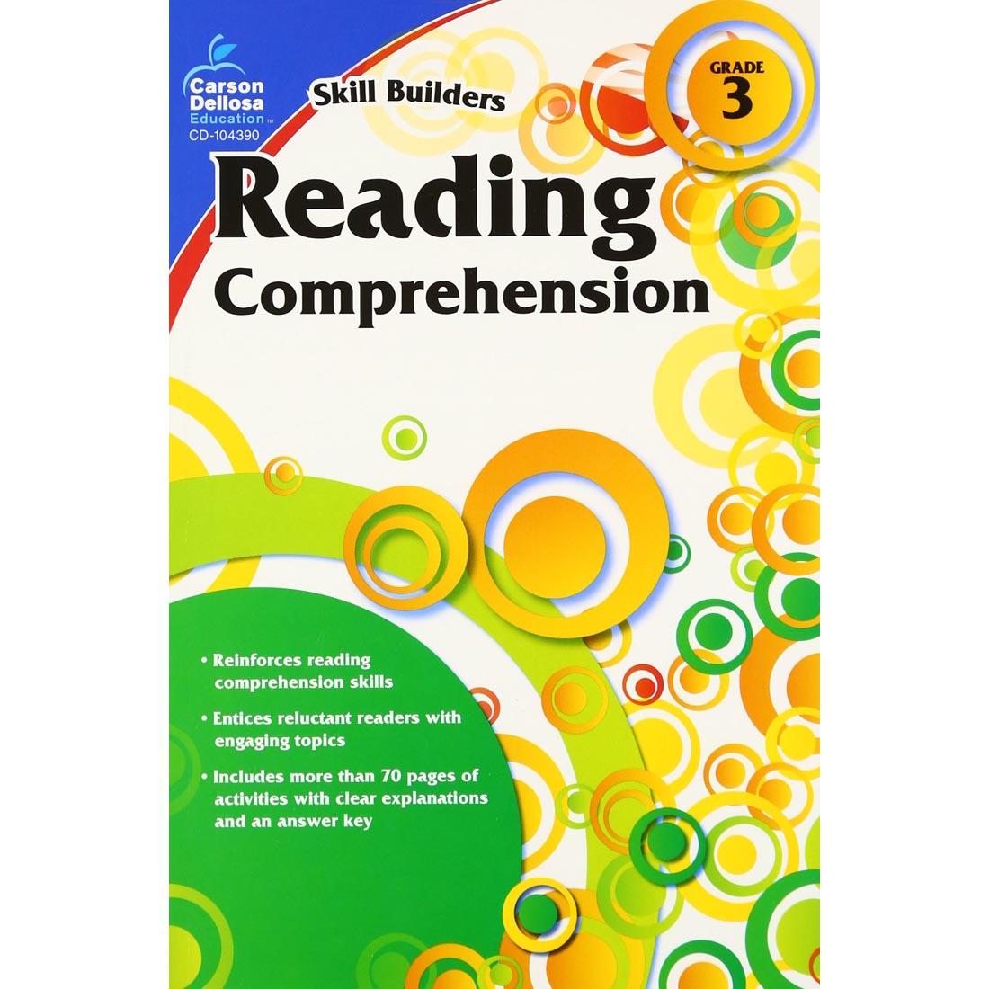 Reading Comprehension Skill Builders by Carson Dellosa Grade 3
