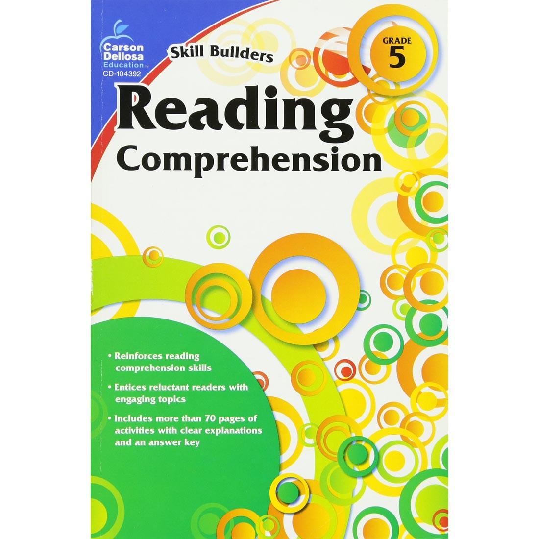 Reading Comprehension Skill Builders by Carson Dellosa Grade 5