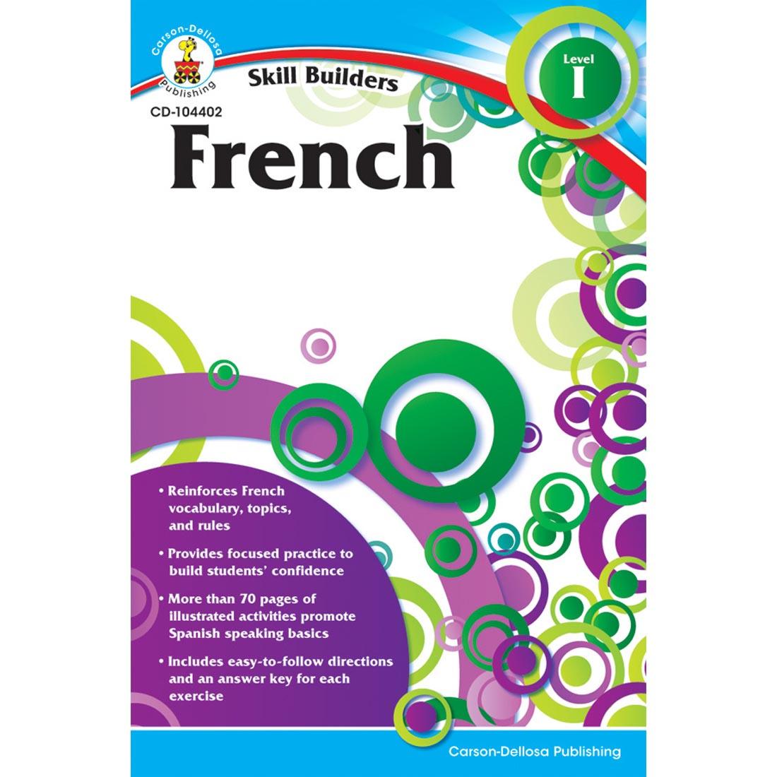 French Skill Builders Book by Carson Dellosa