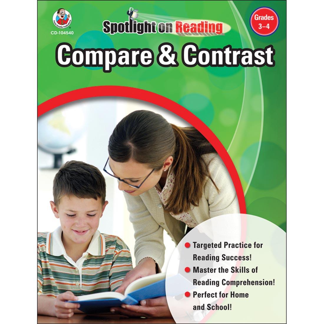 Compare and Contrast Spotlight On Reading by Carson Dellosa Grades 3-4