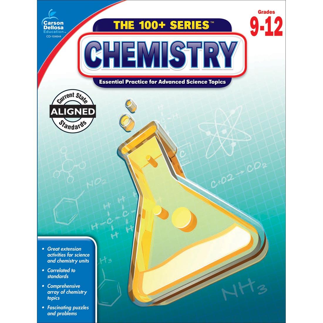 The 100+ Series: Chemistry by Carson Dellosa Grades 9-12